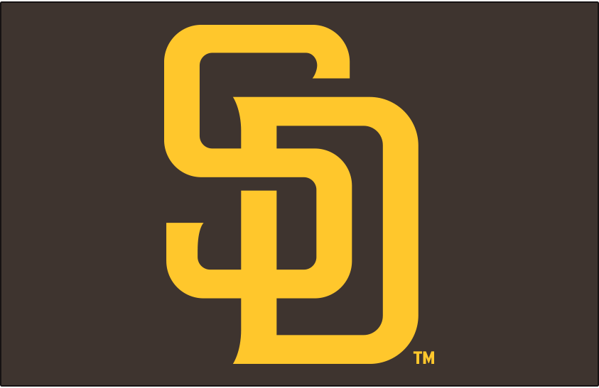 San Diego Padres 2020-Pres Primary Dark Logo iron on transfers for T-shirts...